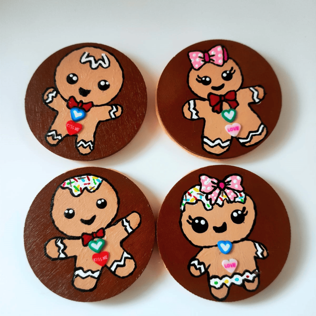 IMANES GINGERBREAD ADORABLES